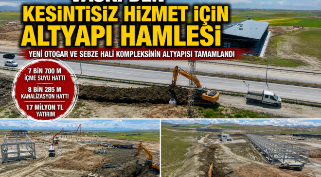 VASKİ’den Kesintisiz Hizmet İçin Altyapı Hamlesi