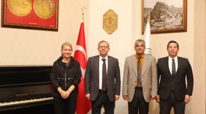 Kars Valisi Ziya Polat, Hindistan Büyükelçiliği Heyetini Kabul Etti