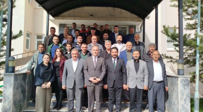 Kars Damızlık Sığır Yetiştiricileri Birliği’nden Tarım İl Müdürlüğü’ne Ziyaret