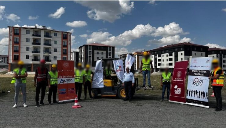 “Bir Meslek Bir Umut” Projesinde Forklift Operatörlüğü Eğitimi Devam Ediyor