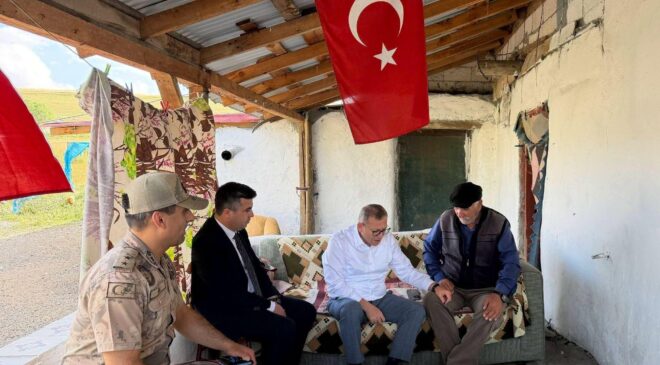 Vali Ziya Polat’tan Şehit Ömercan Yekebağcı’nın Ailesine Ziyaret