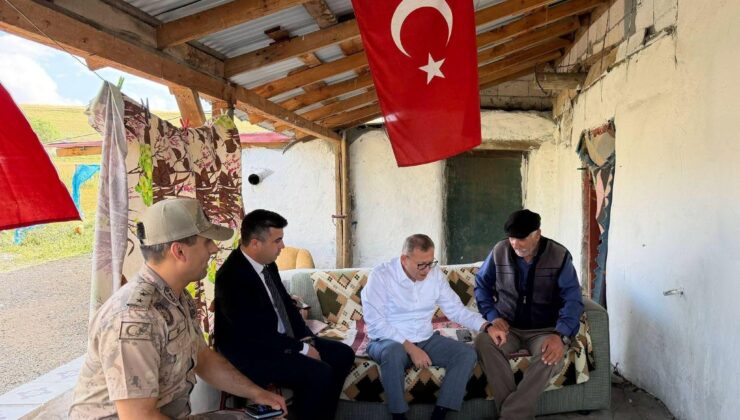 Vali Ziya Polat’tan Şehit Ömercan Yekebağcı’nın Ailesine Ziyaret